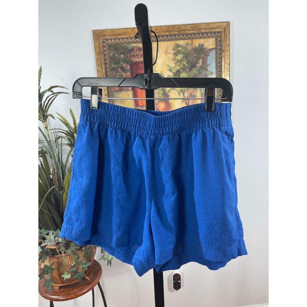 Old Navy Shorts Women's Small Blue Euro Summer Americana Minimalist Quiet Luxury